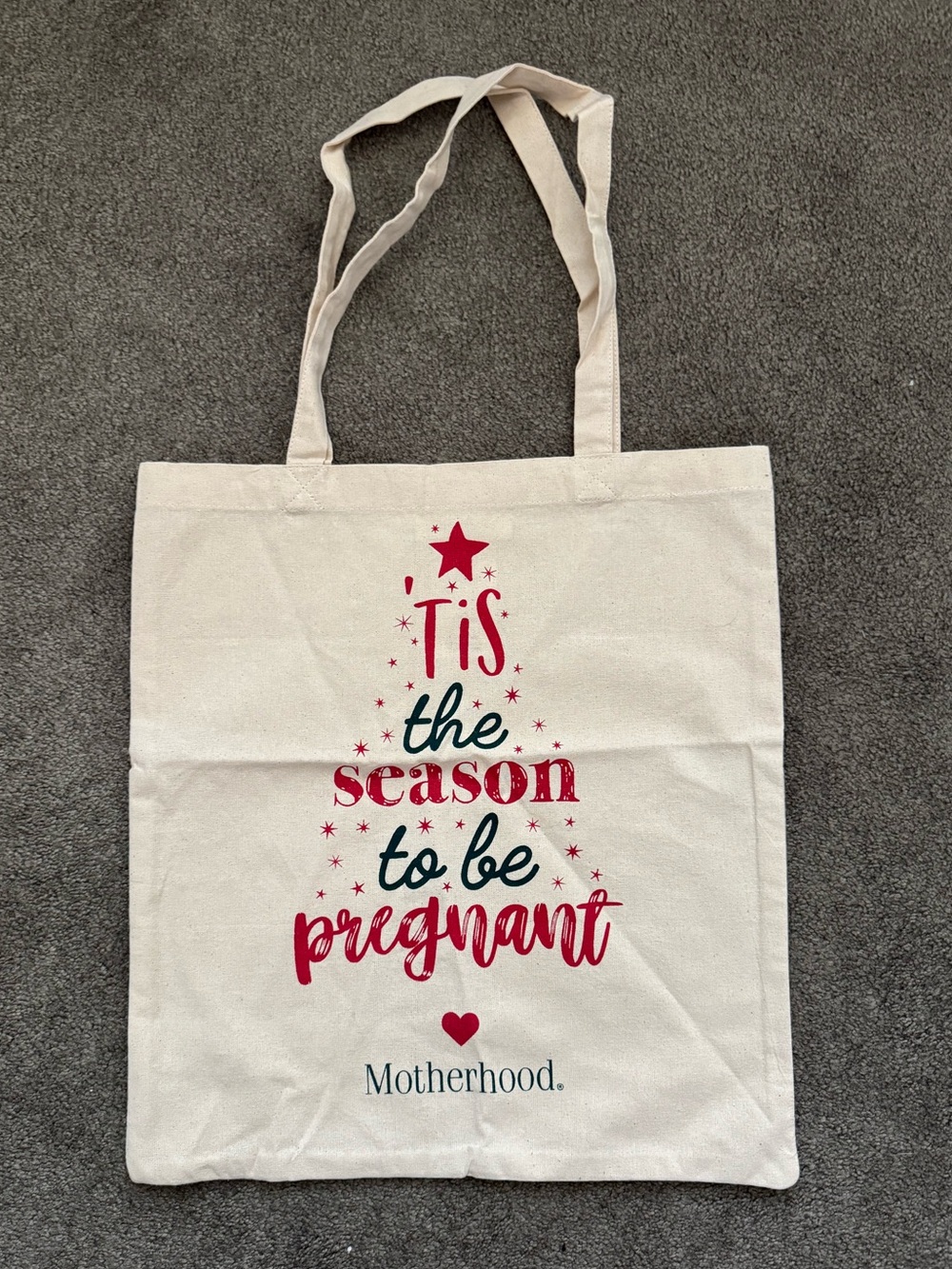 Motherhood Holiday Tote